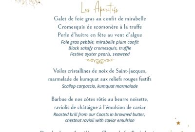 Menu Réveillon de la Saint-Sylvestre 2025 – La Table de la Réserve – Beaulieu-sur-Mer_Beaulieu-sur-Mer