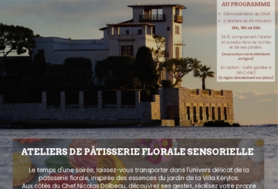 Evening opening at Villa Kérylos_Beaulieu-sur-Mer