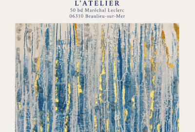 Exposition de SABINE VANDENBULCKE – L’atelier sur mer_Beaulieu-sur-Mer