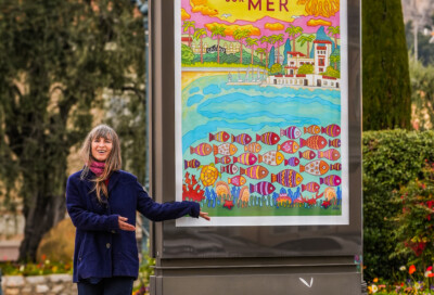 Dédicace de l’affiche de Beaulieu-sur-Mer_Beaulieu-sur-Mer